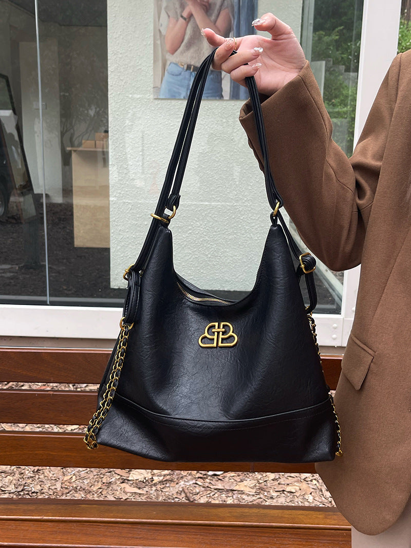 Women's Style Fashionable Retro College Niche Shoulder Bags
