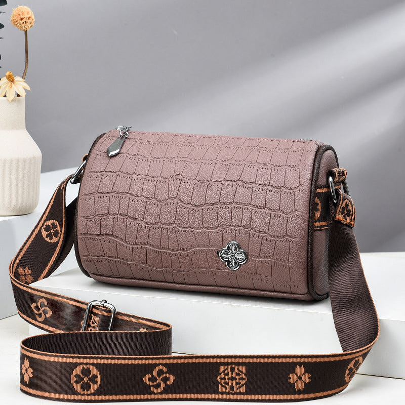 Women's Pillow Large Capacity Stone Pattern Crossbody Bags