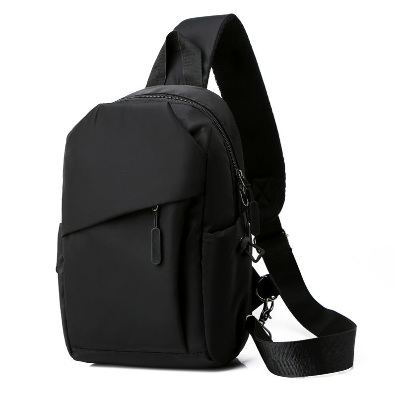 Men's Cycling Stylish Simple Campus Printable Men's Chest Bags