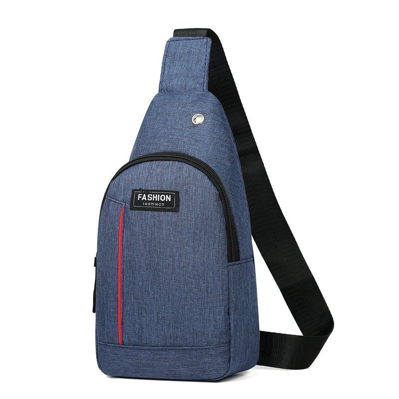 Men's Leisure Oxford Cloth Cross Body Tide Men's Chest Bags