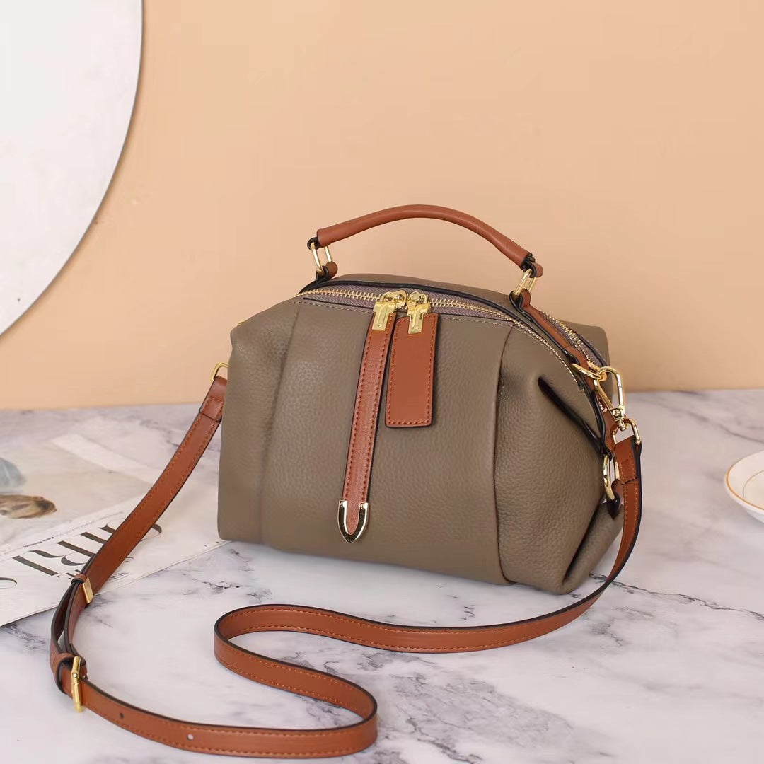 Women's Genuine Leather High-grade Retro First Layer Shoulder Bags