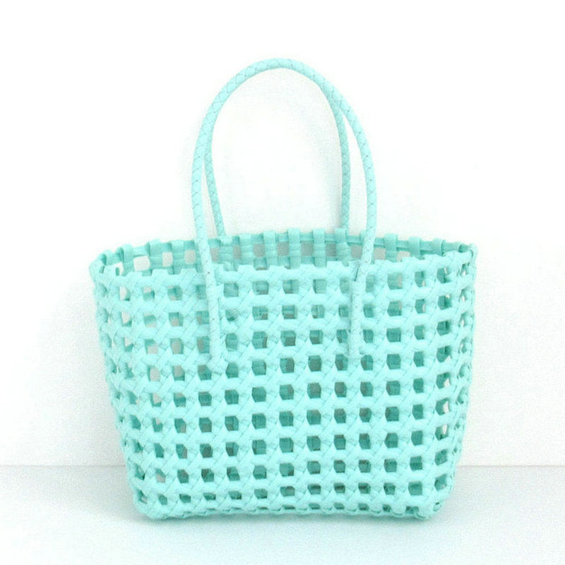 Woven Holiday Beach Hollow Out Vegetable Handbags