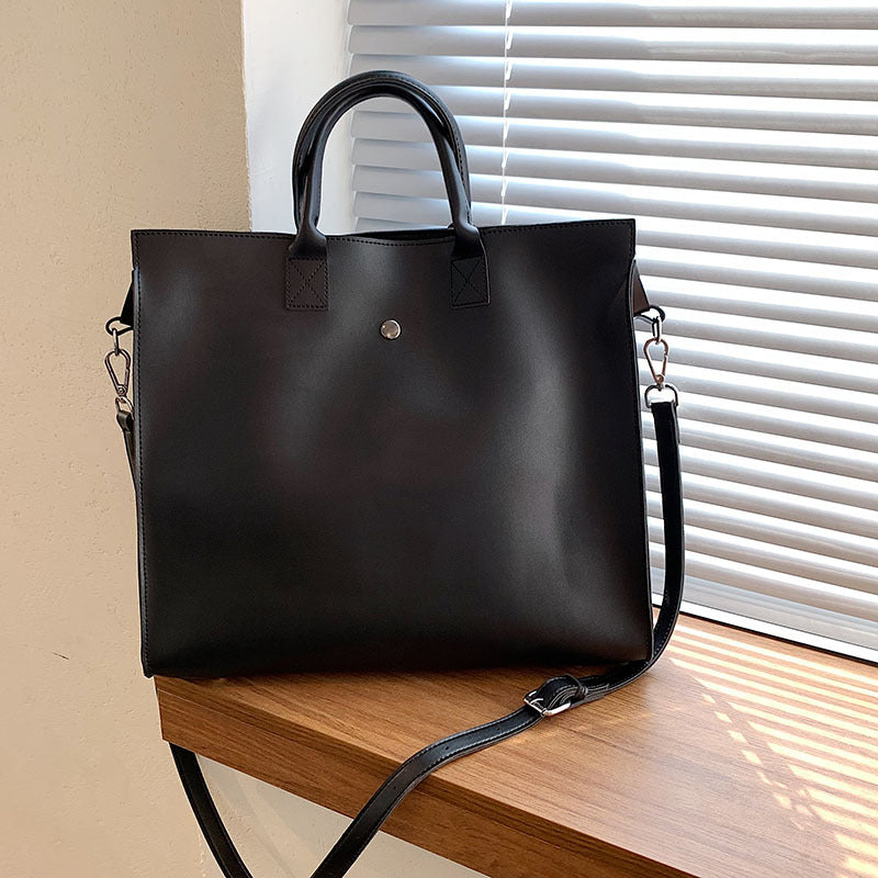 Women's Fashion Simple Large Capacity Retro Portable Crossbody Bags