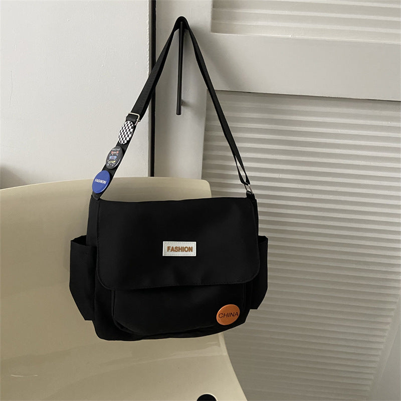Spring Nylon Class Korean Style Fashionable Shoulder Bags