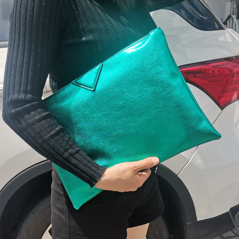 Unique Summer Glitter Soft File Envelope Handbags
