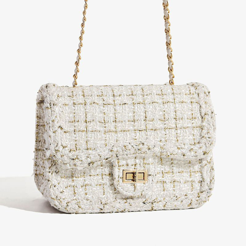 Women's Woven Niche Temperament Entry Lux Classic Crossbody Bags