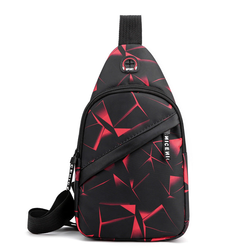Men's Fashion Korean Style Lightweight Couple Men's Chest Bags