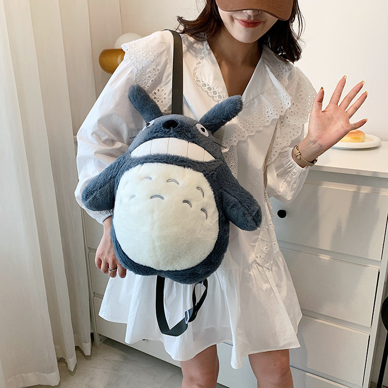 Casual Plush Cartoon Cute Clow Gift Backpacks