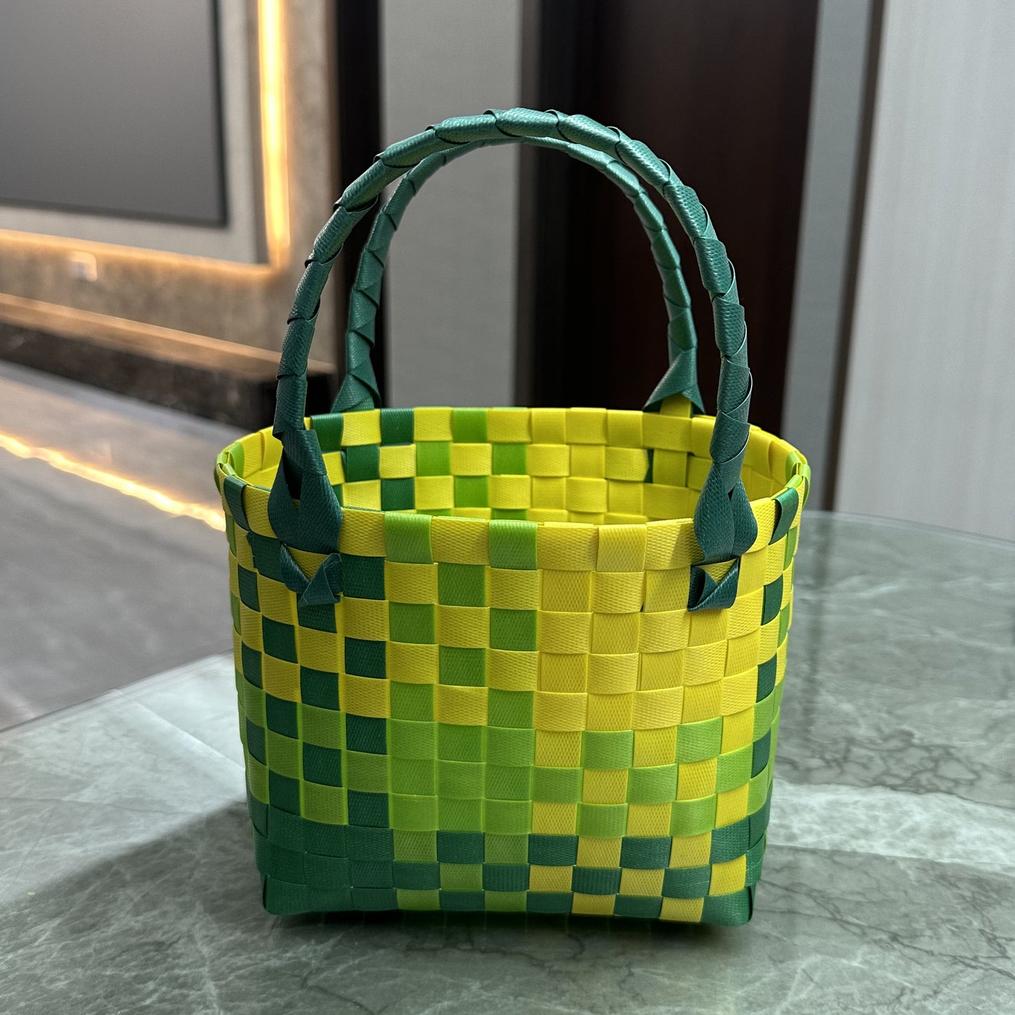 Women's & Children's & Plastic Woven Gift Basket Handbags
