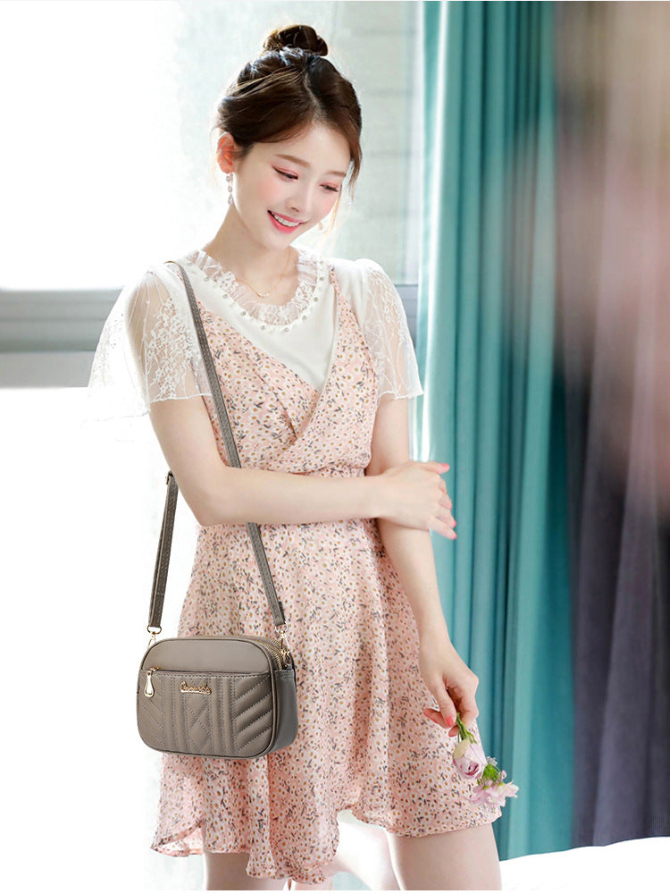 Classic Women's Summer Stylish Textured Niche Crossbody Bags