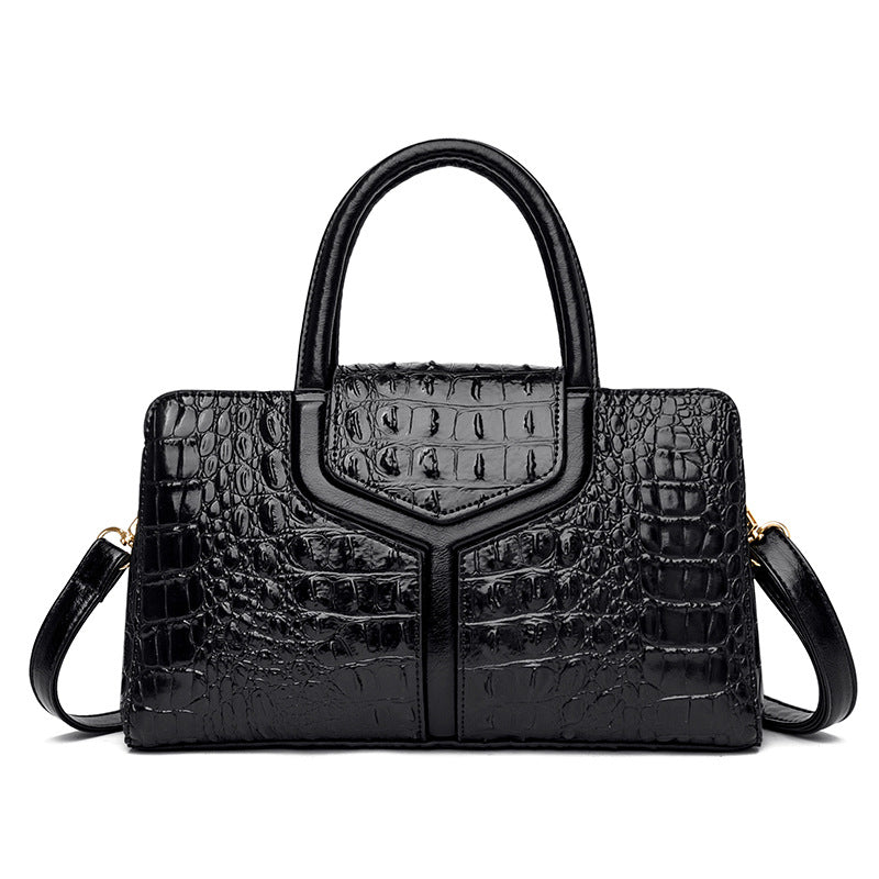 Women's Light Luxury Leather Cowhide Chinese Style Handbags