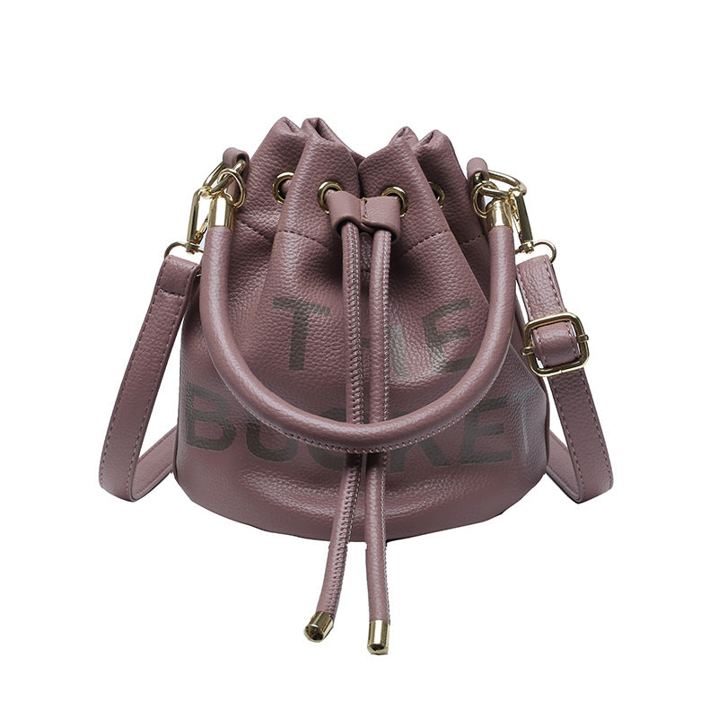 Slouchy Women's Glamorous Fashion Popular Letter Shoulder Bags