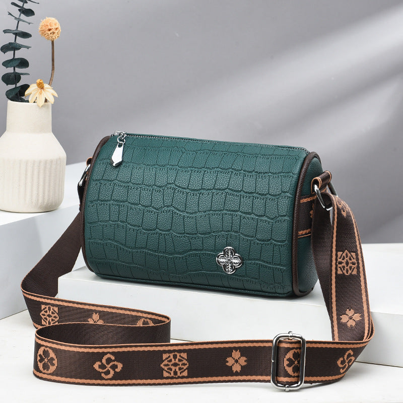 Women's Pillow Large Capacity Stone Pattern Crossbody Bags