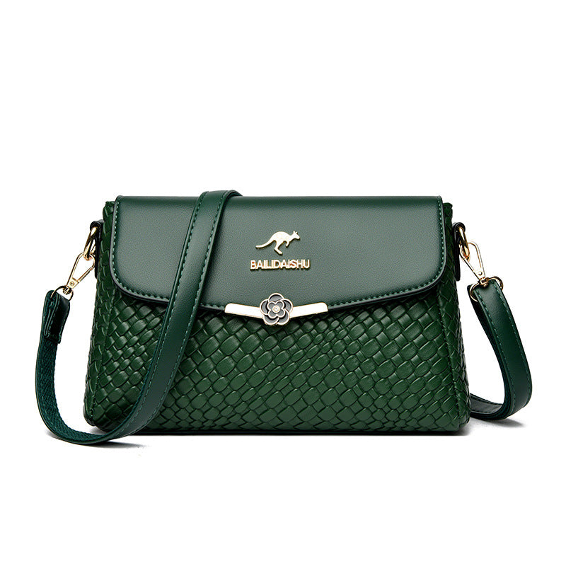 Classy New Women's Woven Mom Fashion Crossbody Bags