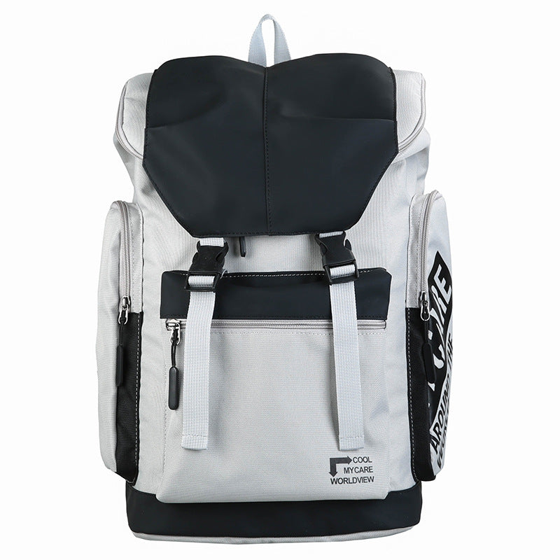 Men's Trendy Style Korean Work Clothes Leisure Backpacks
