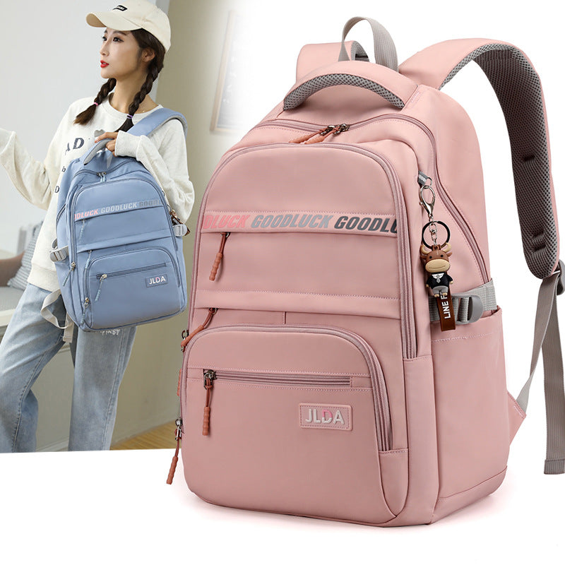 Large Capacity And Lightweight Junior High Backpacks