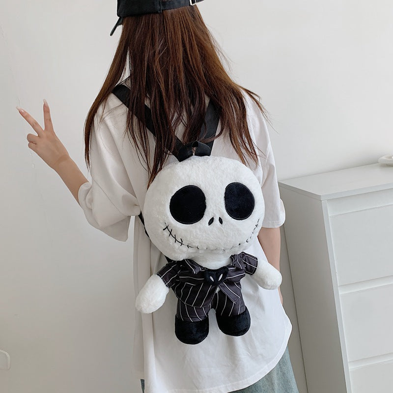 Casual Plush Cartoon Cute Clow Gift Backpacks