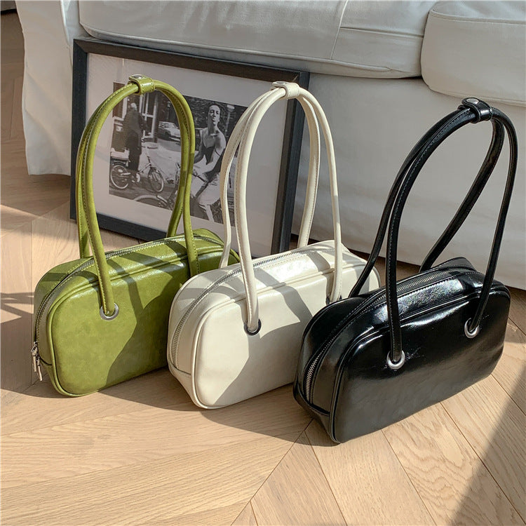 Women's Simple Large Capacity High Sense Leather Handbags