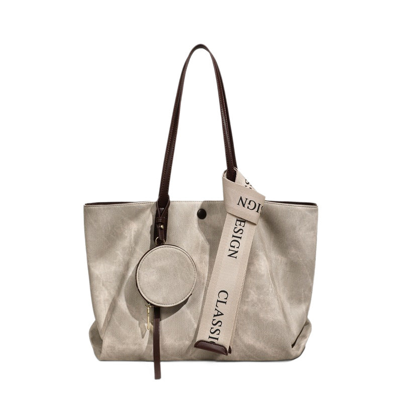 Women's Large Capacity College Commute Underarm Women's Shoulder Bag