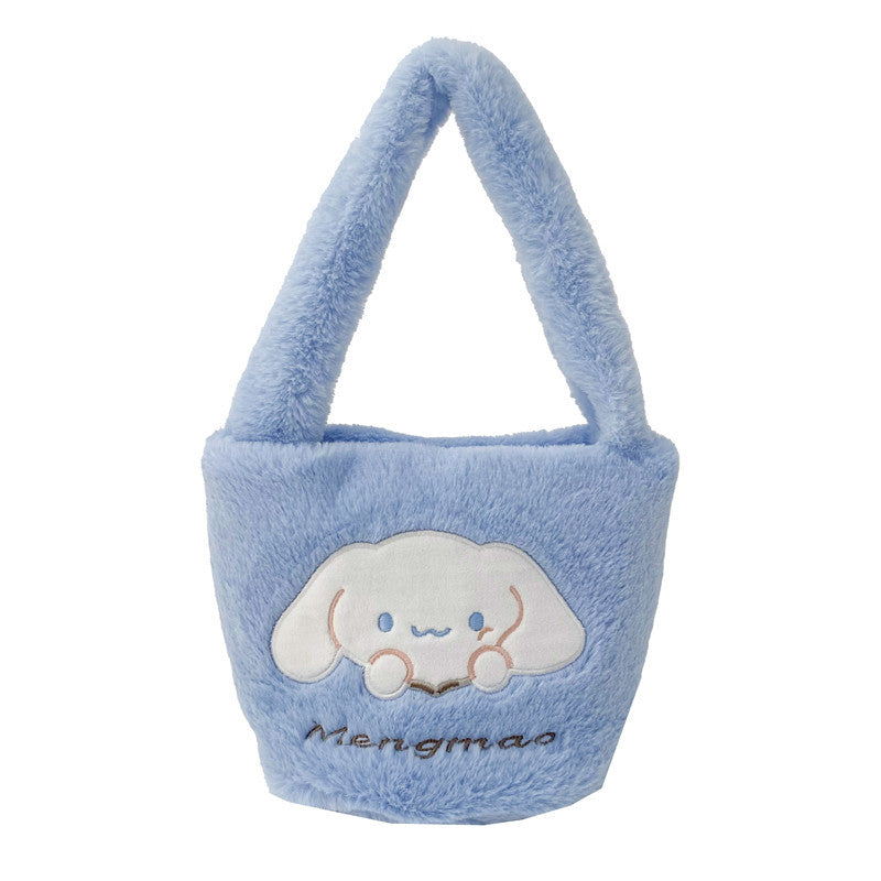 Innovative Furry Soft Storage Out Portable Handbags