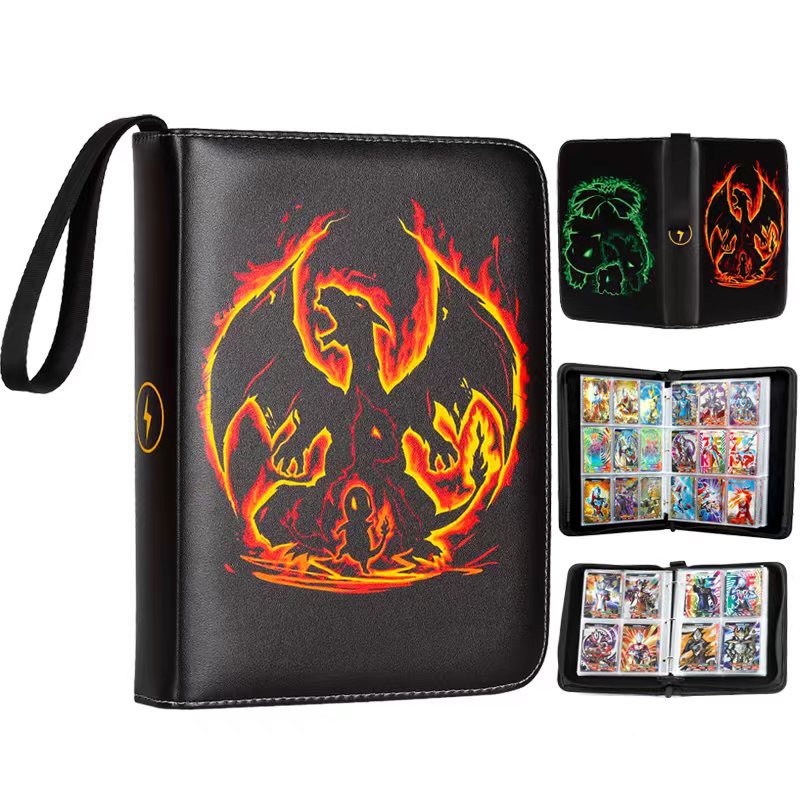 Glamorous Binder Grid Game Cartoon Favorites Card Holder