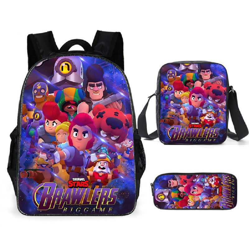 Classic Anime Cartoon Fashion Pencil Buggy Backpacks