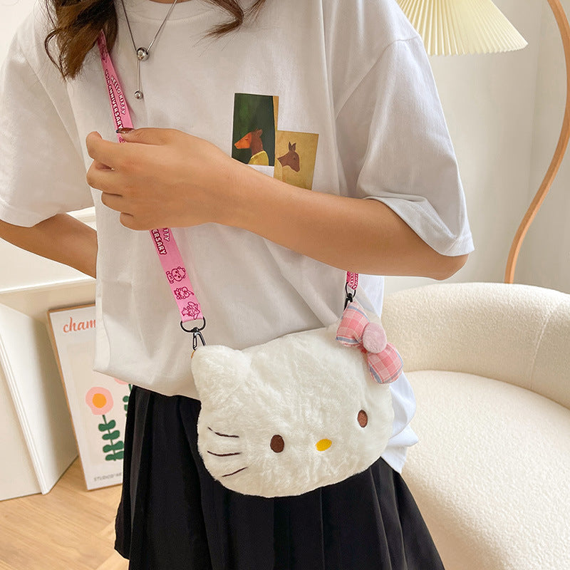 Cute Plush Sweet Soft Adorable Little Crossbody Bags