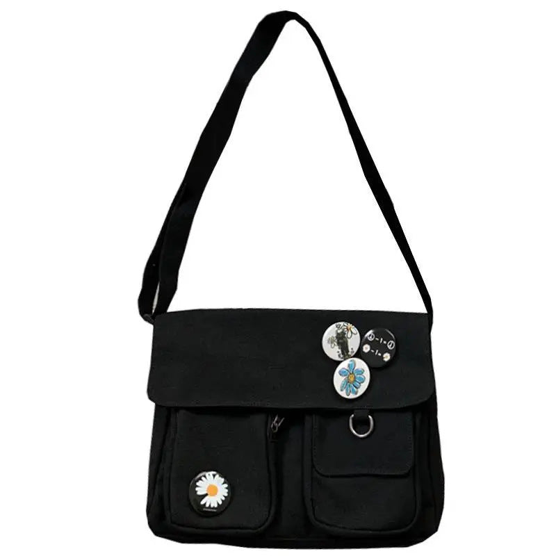 Women's Korean Style Female Little Daisy Versatile Crossbody Bags