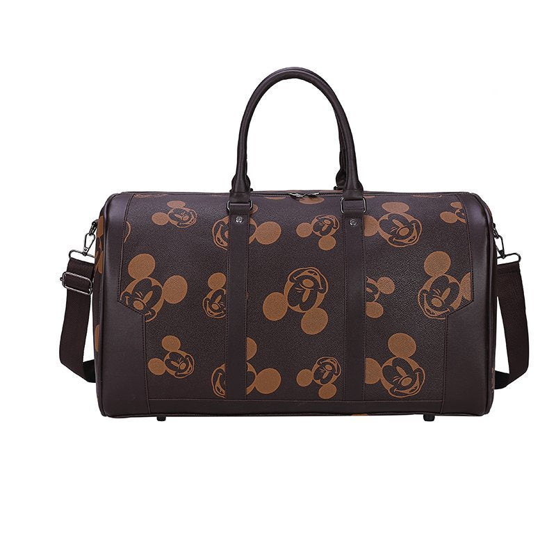 Plaid Portable Pending Storage Waterproof Leisure Travel Bags