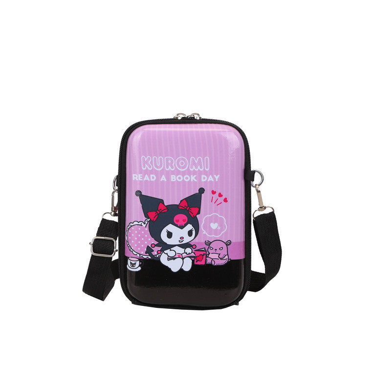 Women's Hardshell Fashion Pouch Street Trendy Mobile Crossbody Bags
