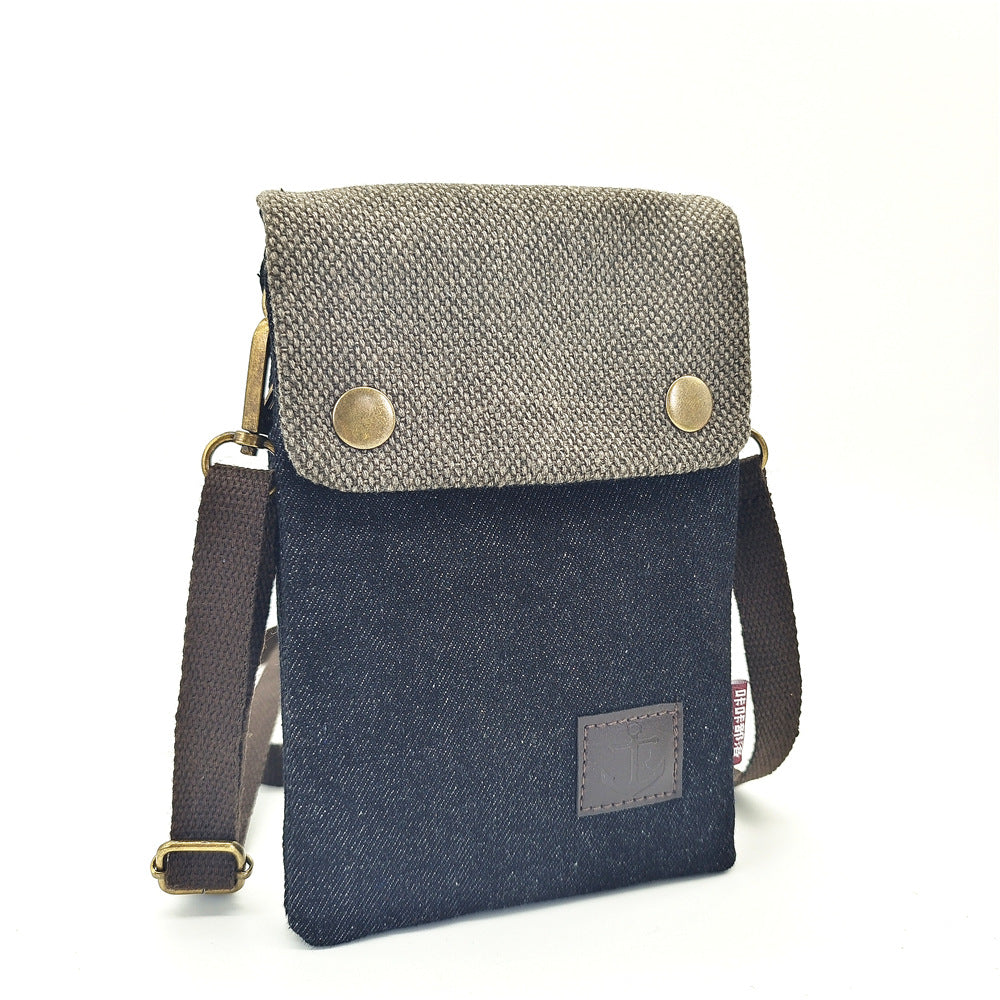 Beautiful Innovative Denim Mobile Simple Unisex Bags