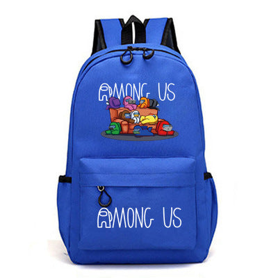 Children's Among Primary Space Werewolf Killing Surrounding The Backpacks