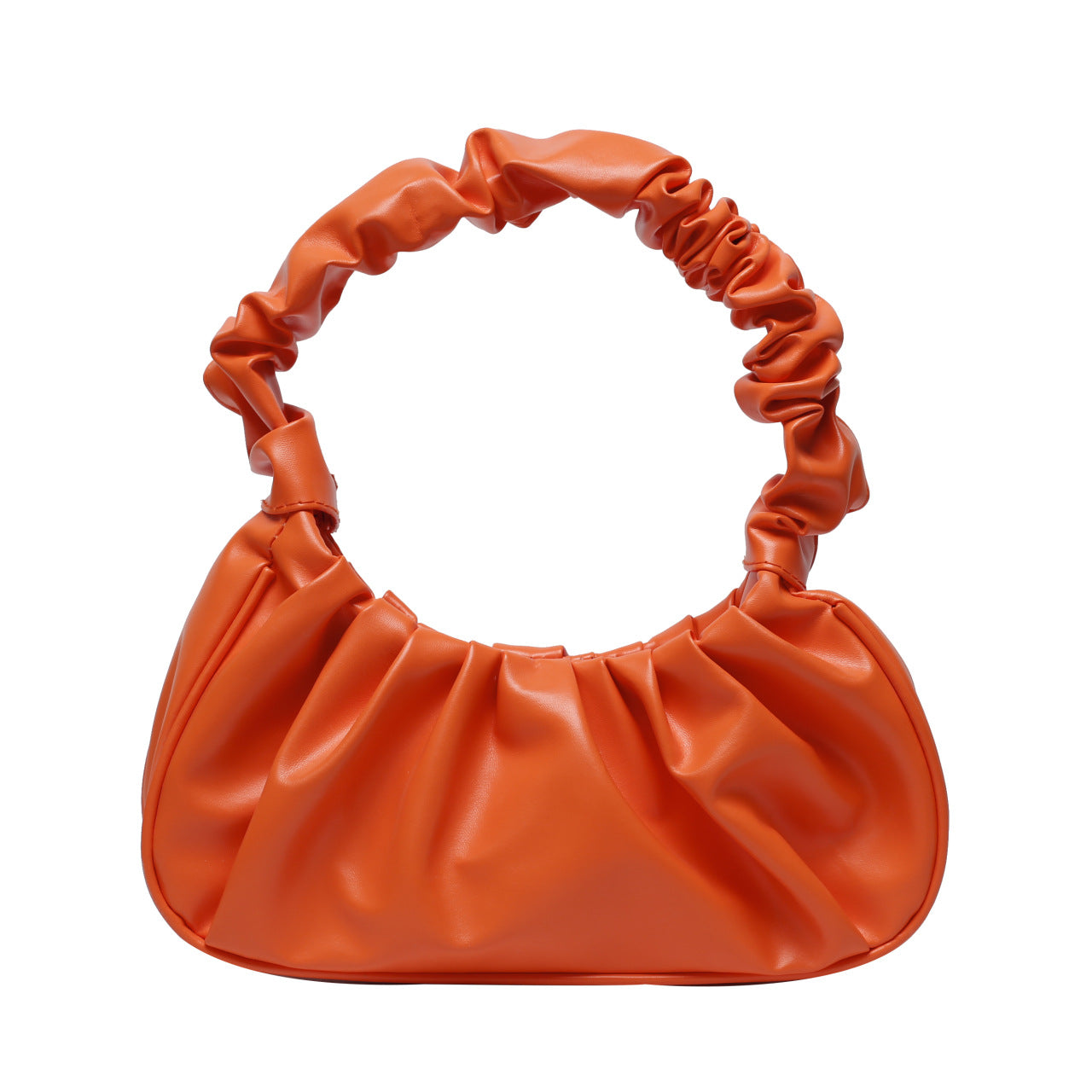 Women's Unique Underarm Candy Color Cloud Shoulder Bags