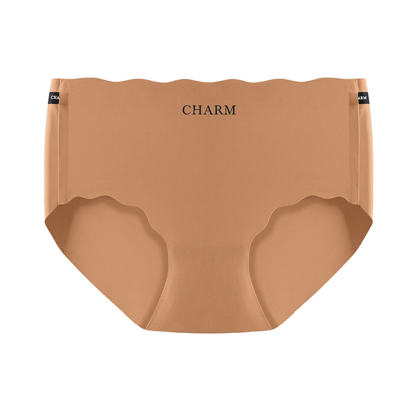 Underwear Mid Waist Traceless Nude Feel Panties