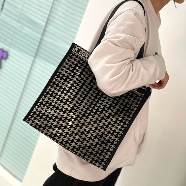 Hollow Large Capacity Shopping Fitness Yoga Handbags