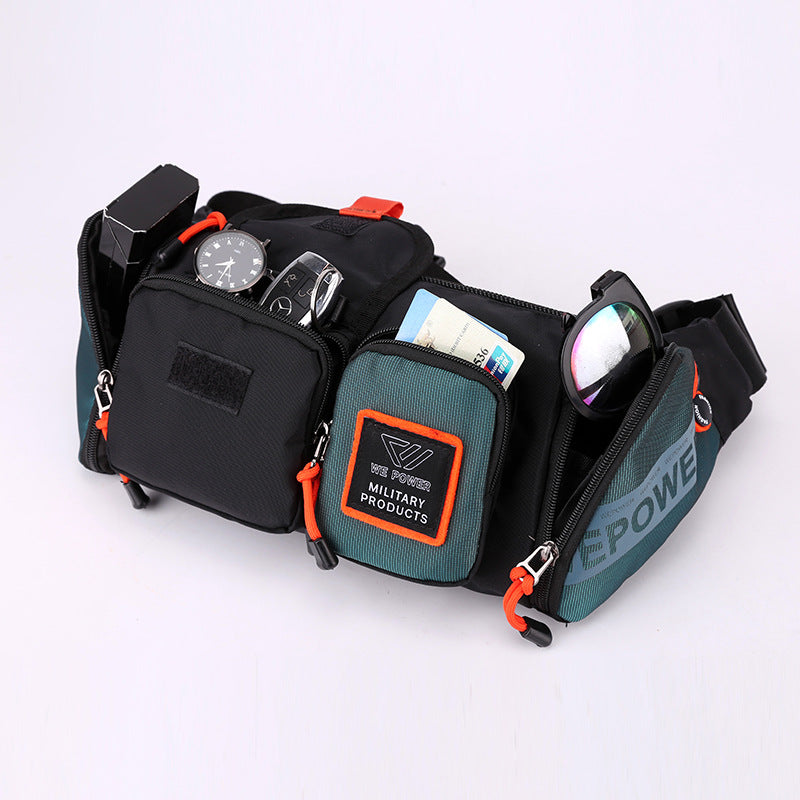 Men's Waterproof Fashion Trendy Large Capacity Commuter Men's Chest Bags