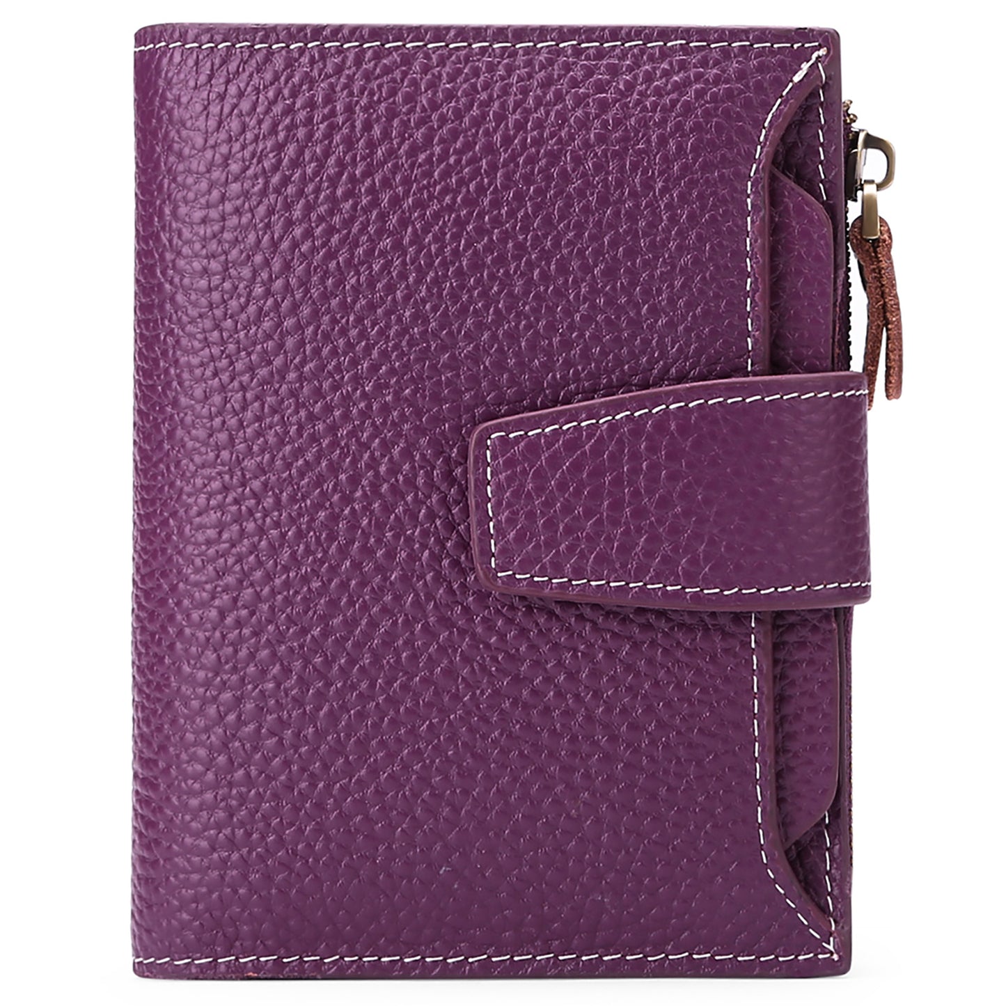 Women's Leather Short Korean Style Multifunctional License Ladies Wallets