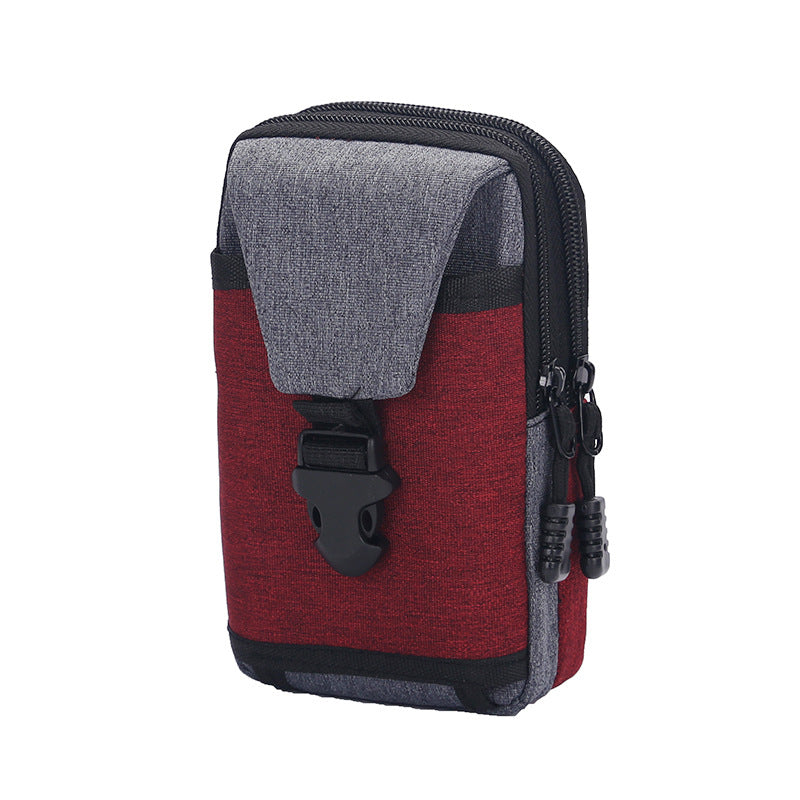 Men's Mobile Vertical Canvas Cell For Large Men's Waist Packs