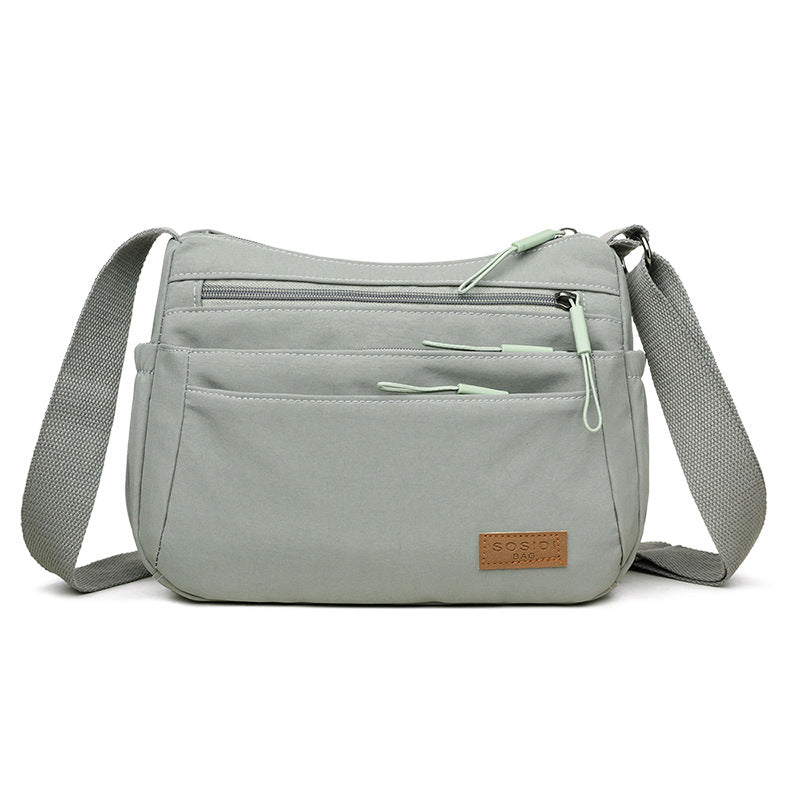 Slouchy Women's Large Capacity Nylon Cloth Women's Messenger Bag