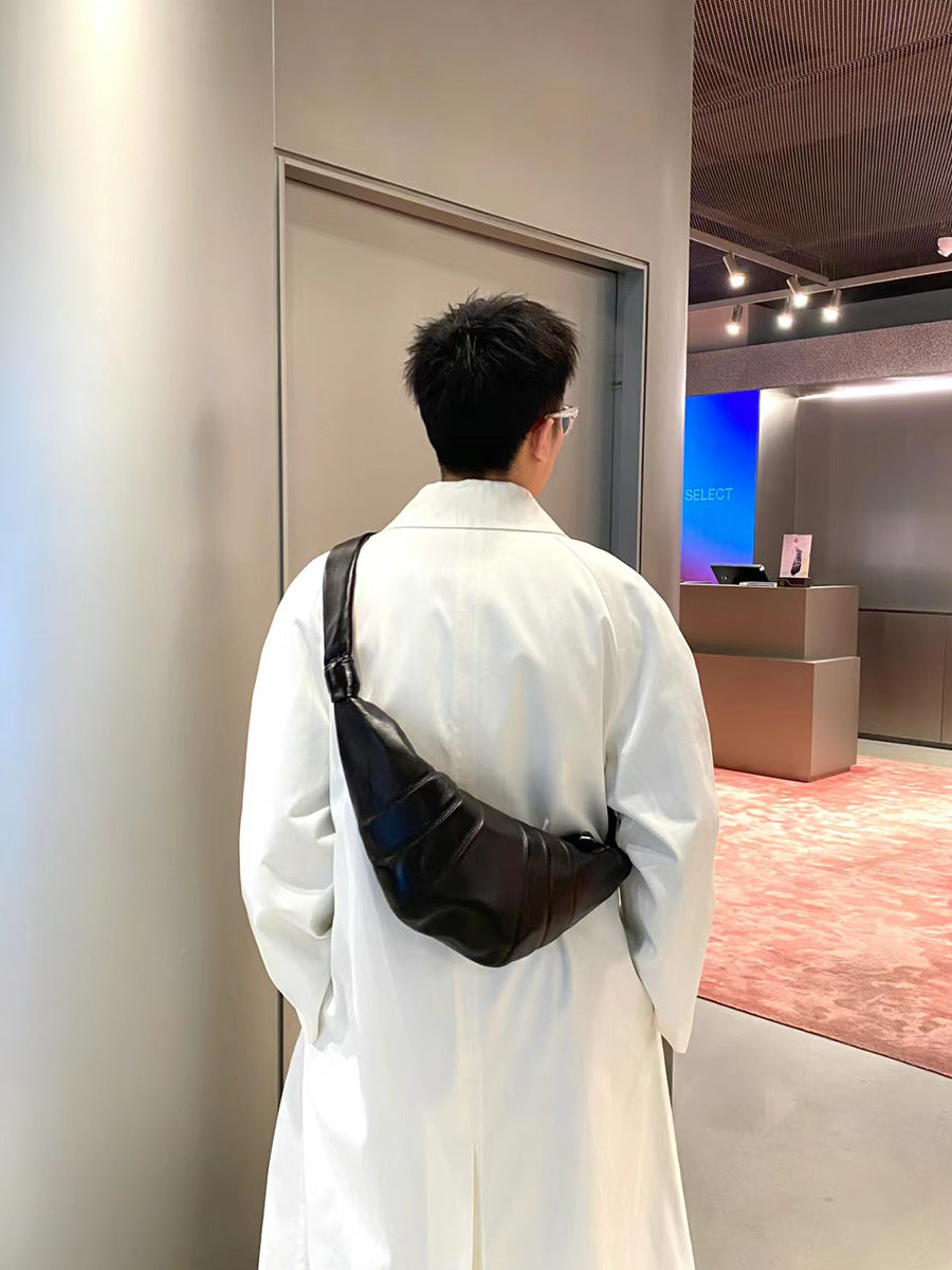 Home Correct Version Of Flat Leather Crossbody Bags