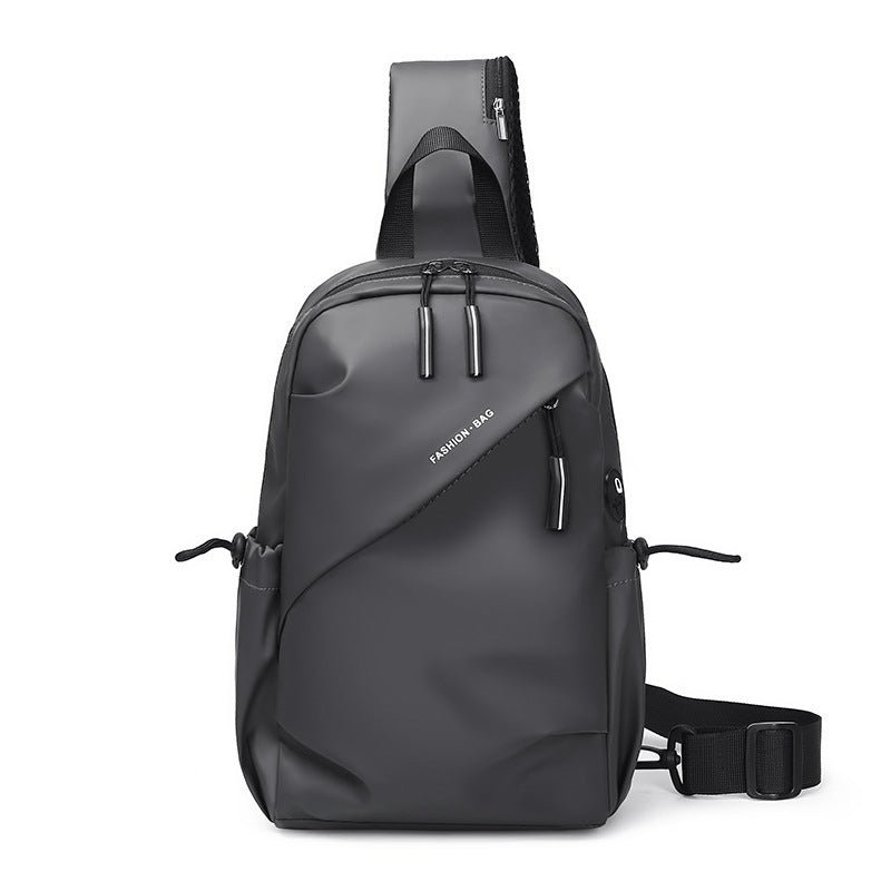 Men's Graceful Oxford Simple Color Trendy Men's Chest Bags