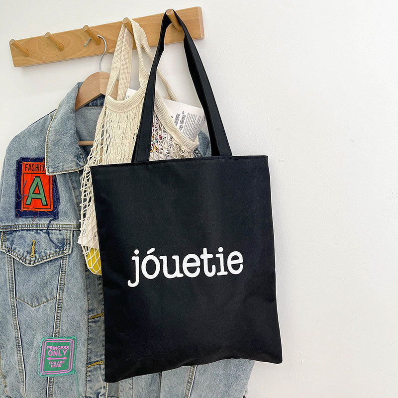 Tide Korean Style Personalized Fashion Artistic Printing Large Capacity Shoulder Bags