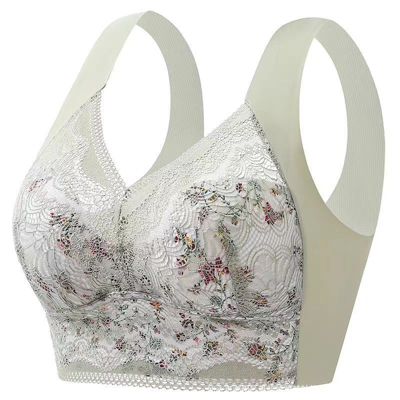 Vest No Steel Ring Fixed Cup Big Small Breast Bras