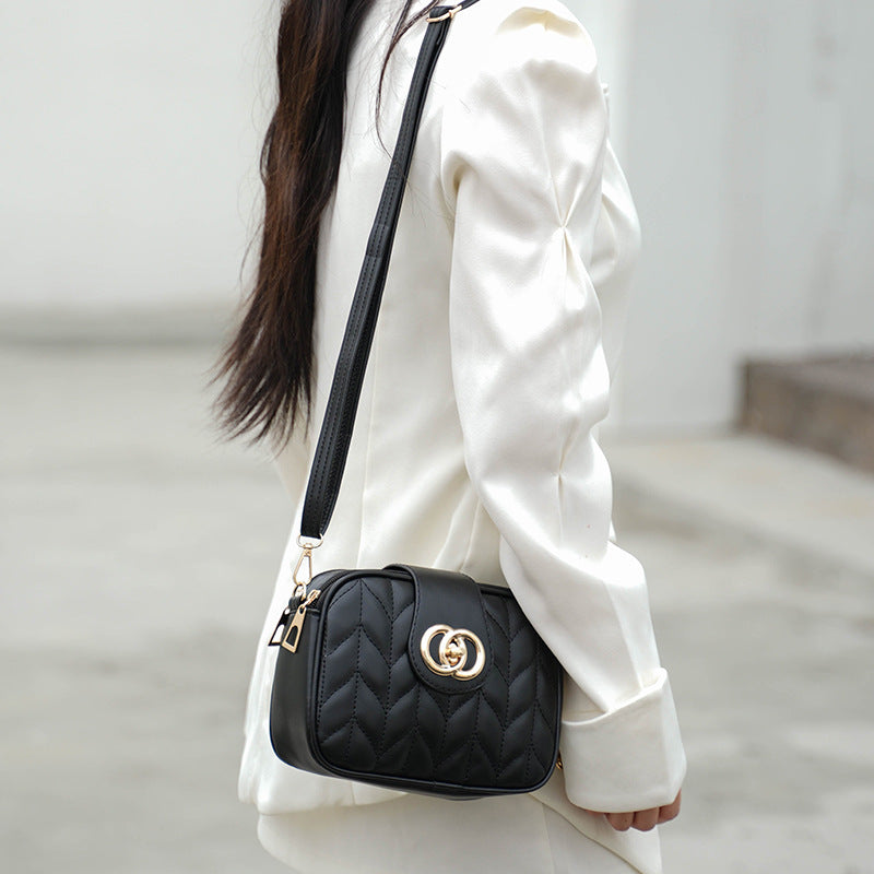 Women's Style High-grade Sense Round Practical Crossbody Bags