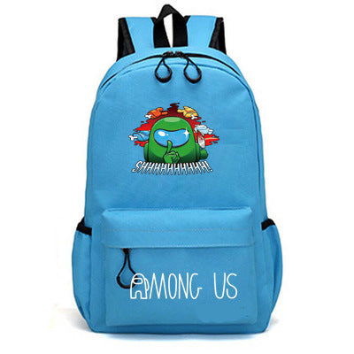 Children's Among Primary Space Werewolf Killing Surrounding The Backpacks