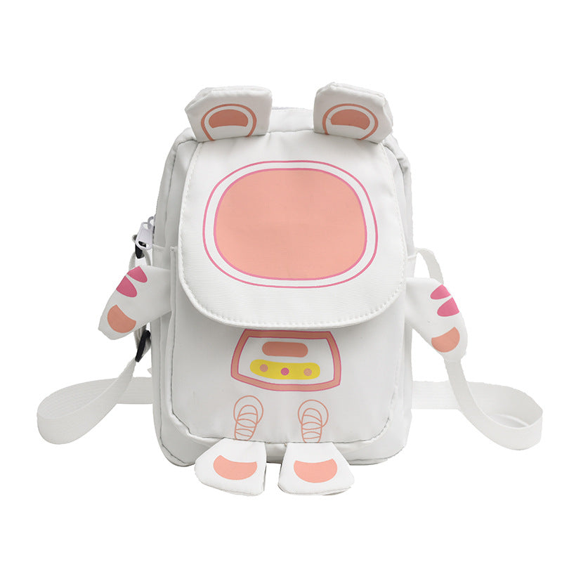 Women's Cartoon Cute Clutch Mobile Korean Style Shoulder Bags