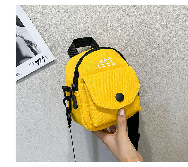 Women's Canvas Large Capacity Street Personality Crossbody Bags
