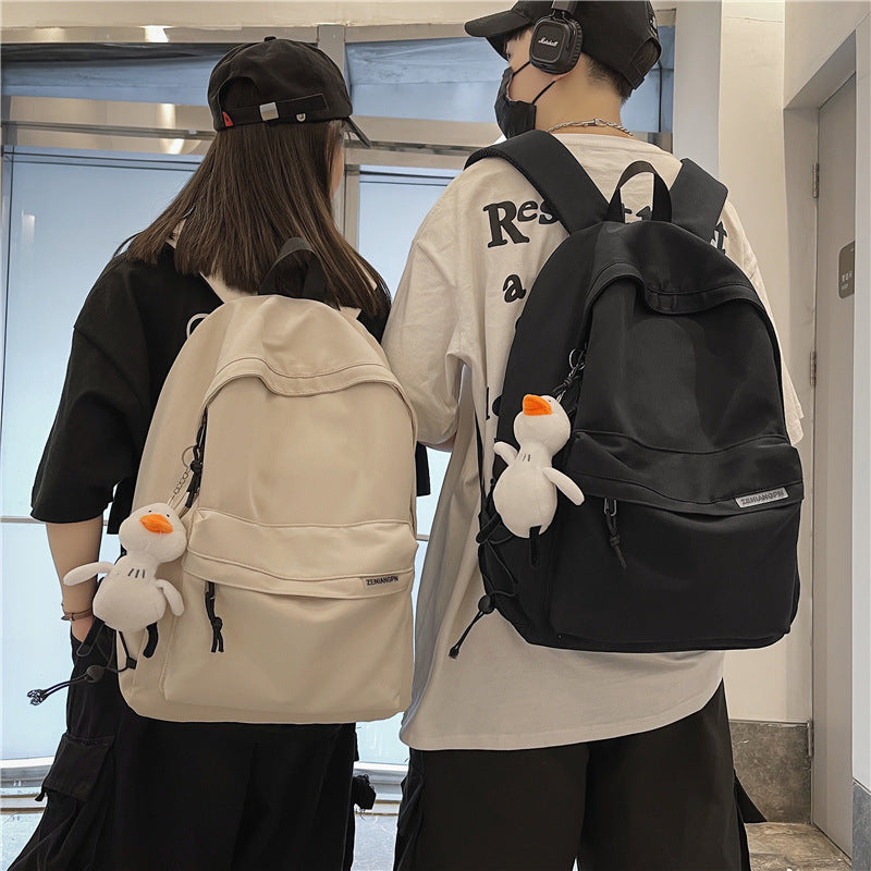 Men's Large Capacity Female Junior High College Backpacks