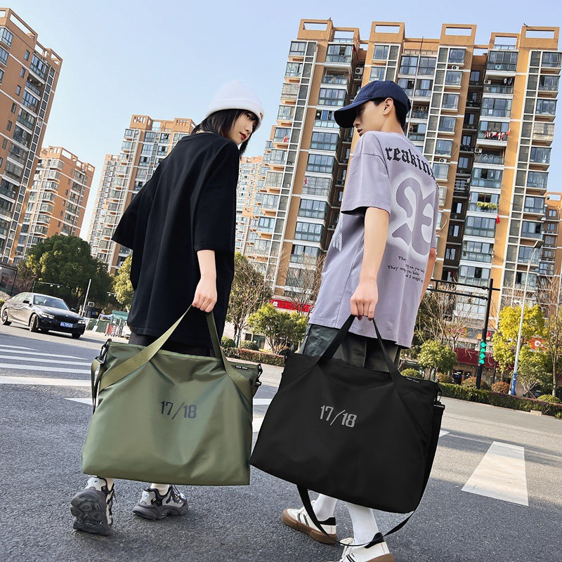 Women's Large Capacity And Lightweight Big Neutral Trendy Cool Shoulder Bags