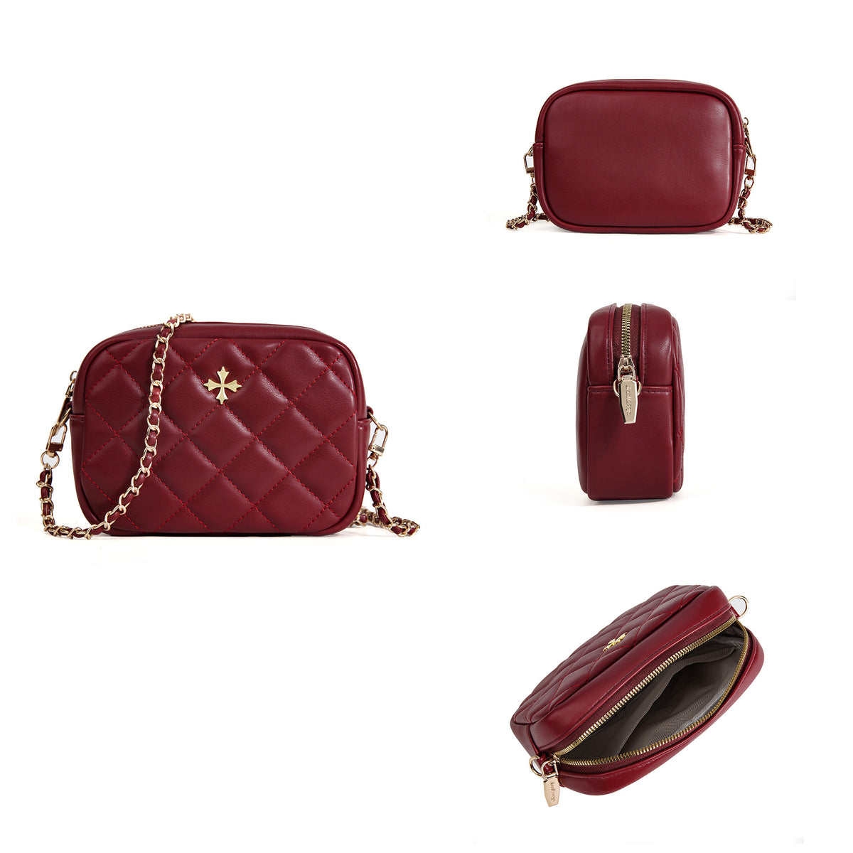 Women's Lady's Fashion Large Capacity High-grade Zipper Women's Messenger Bag